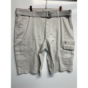NWT Men's Sonoma Sz 42 Belted carpenter cargo shorts‎ 13.5 Inseam.